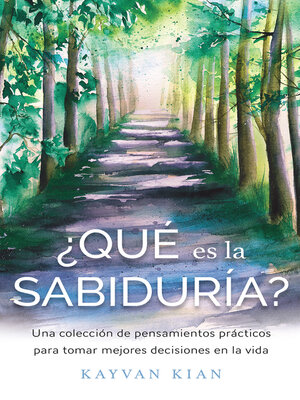 cover image of ¿Qué es la Sabiduría?
